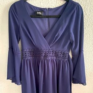 Navy Blue Short Dress